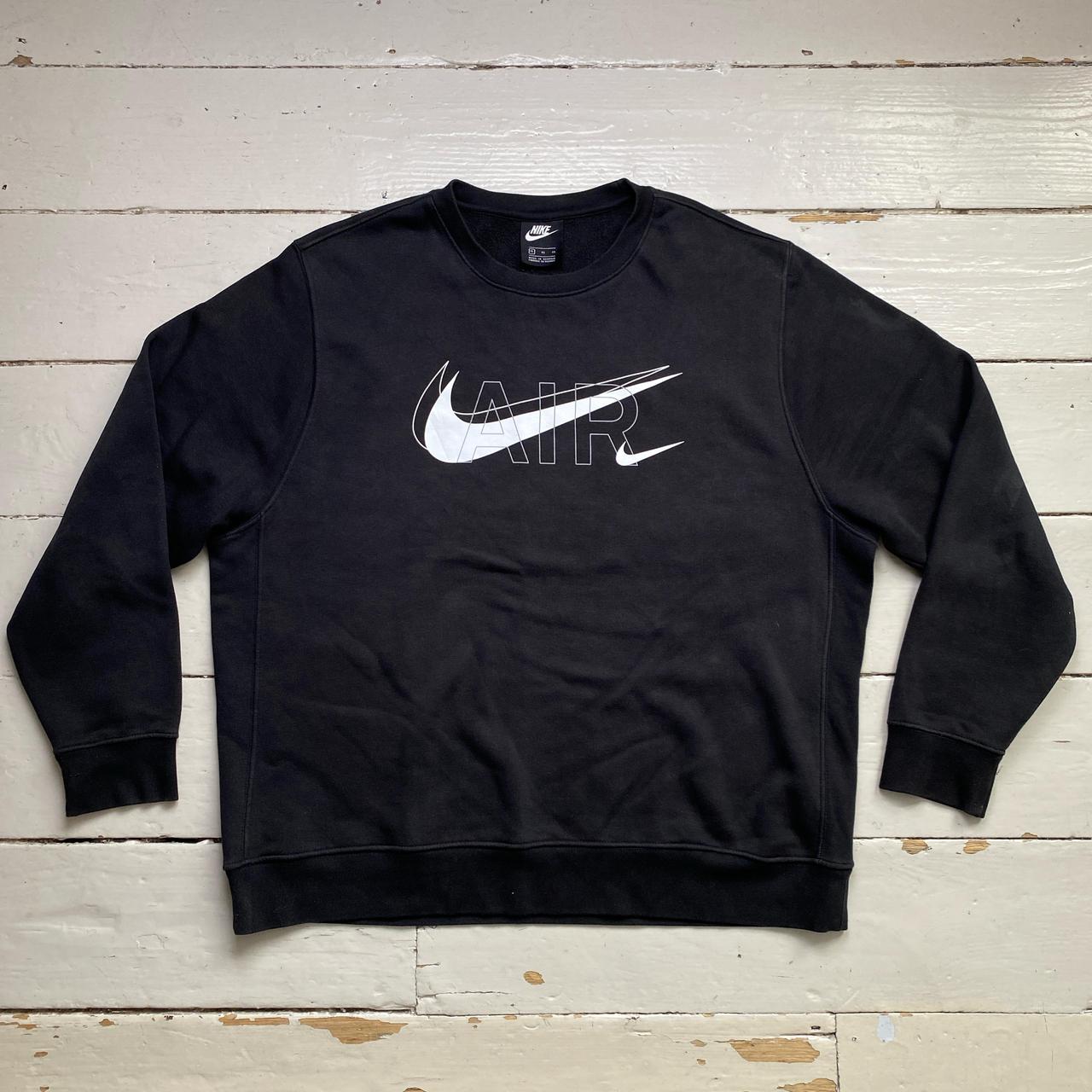Nike Black and White Big Swoosh Jumper and Cargo Tracksuit