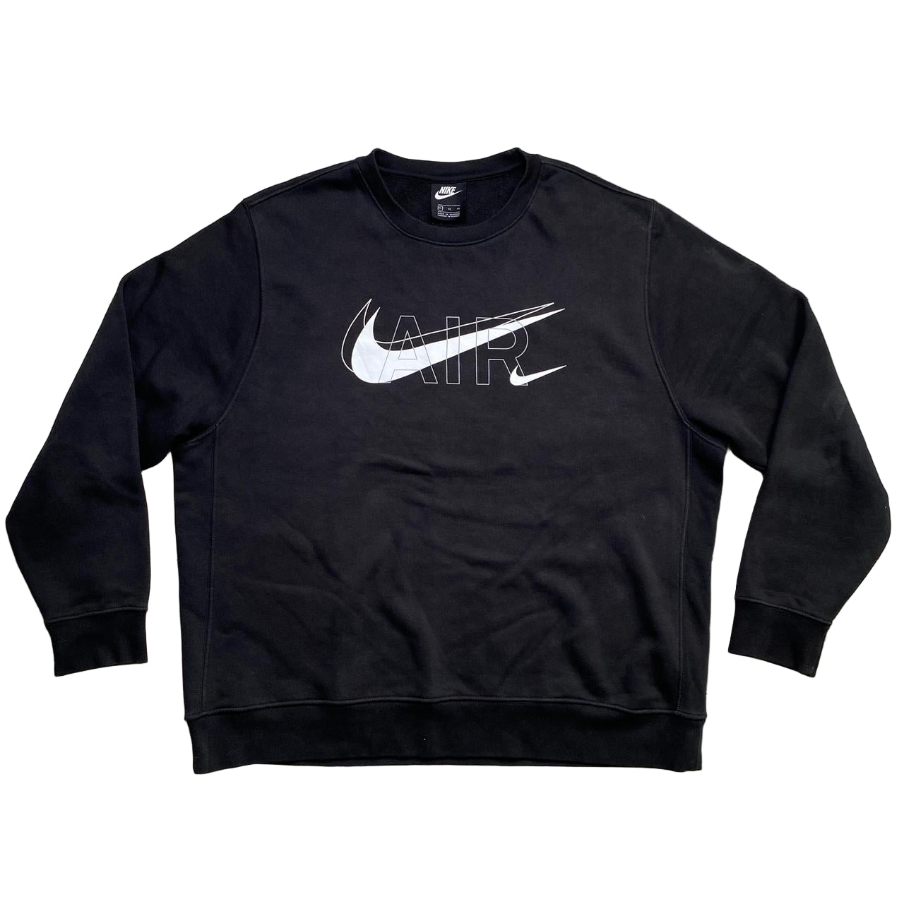 Nike Black and White Big Swoosh Jumper and Cargo Tracksuit (XL)