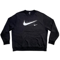 Nike Black and White Big Swoosh Jumper and Cargo Tracksuit (XL)