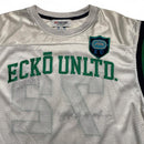 Ecko Unltd Vintage y2k White Green and Blue Jersey (L)