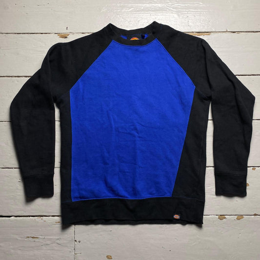 Dickies Black and Blue Crewneck Jumper