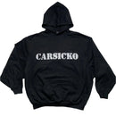 Carsicko Black and White Baggy Hoodie (L)
