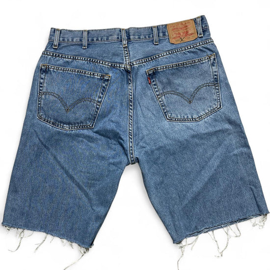 Levis 505 Light Blue Vintage Cut Down Jorts Jean Shorts (38W)