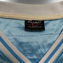 FUBU Vintage 90’s Y2K Baby Blue and White Jersey (L)