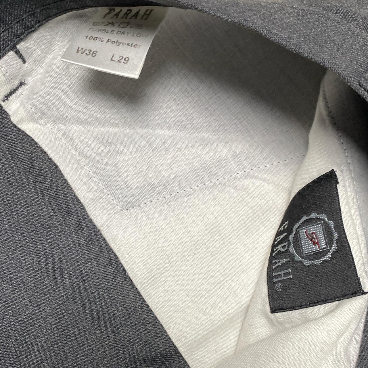 Farah Grey Smart Trousers (W 36)
