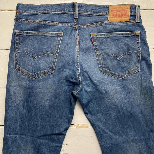 Levis 514 Baggy Navy Stonewash Jeans