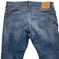 Levis 514 Baggy Navy Stonewash Jeans (36W)