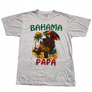 Bahama Papa Dog Vintage White T Shirt (M)