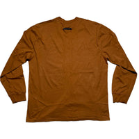 Essentials Fear Of God Orange Long Sleeve T Shirt (XL)
