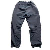 Adidas Grey and Silver Shell Trackpant Baggy Bottoms (L)