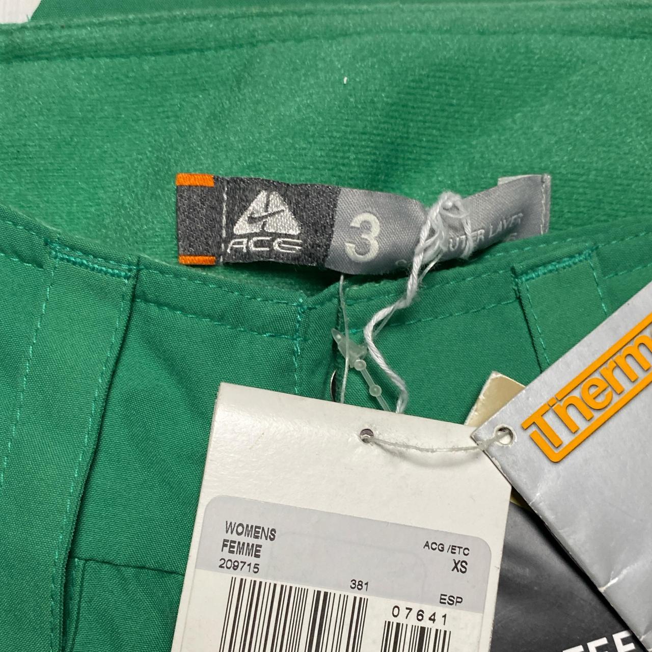 Nike ACG Goretex Womens Green Snow Pant Ski Baggy Cargo Trousers