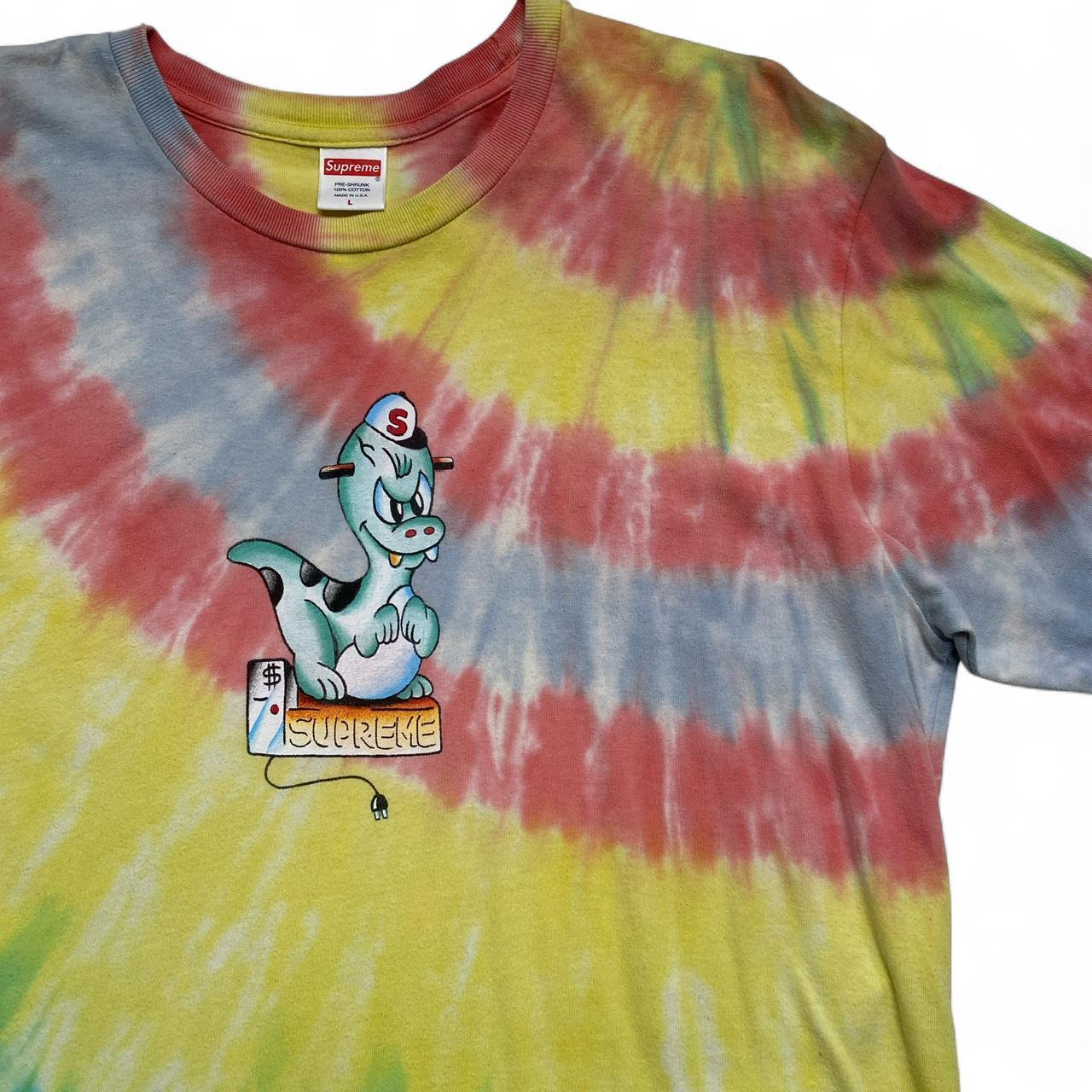 Supreme Tie Dye Little Dinosaur T Shirt (L)