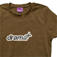 Drama Call Brown Womens T Shirt (M)