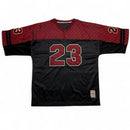 OX Jackpot New York Vintage Gucci Monogram GG Style y2k 90’s Black Red and White Jersey (L)