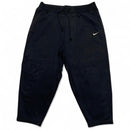Nike Black and White Swoosh Womens Baggy Joggers (XL)