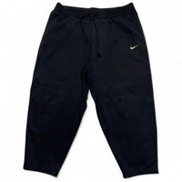 Nike Black and White Swoosh Womens Baggy Joggers (XL)