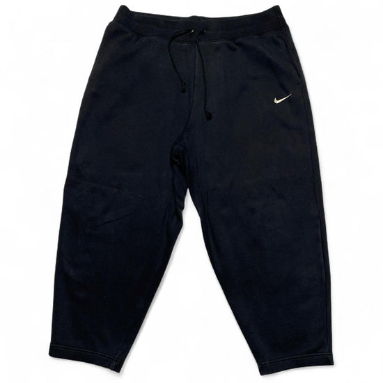 Nike Black and White Swoosh Womens Baggy Joggers (XL)