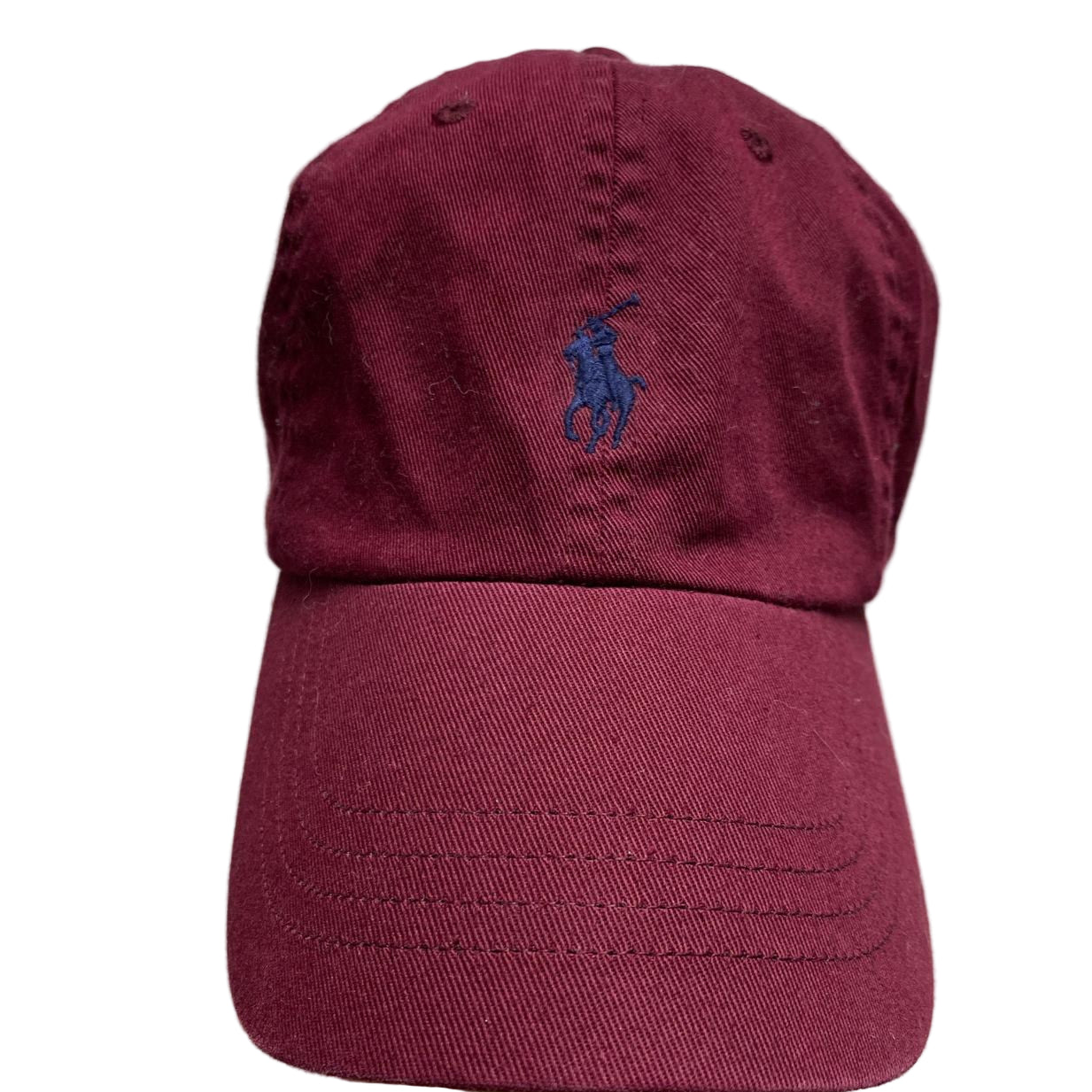 Polo Ralph Lauren Burgundy and Navy Vintage Cap