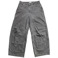 Aligne Womens Grey Baggy Jeans (29W)