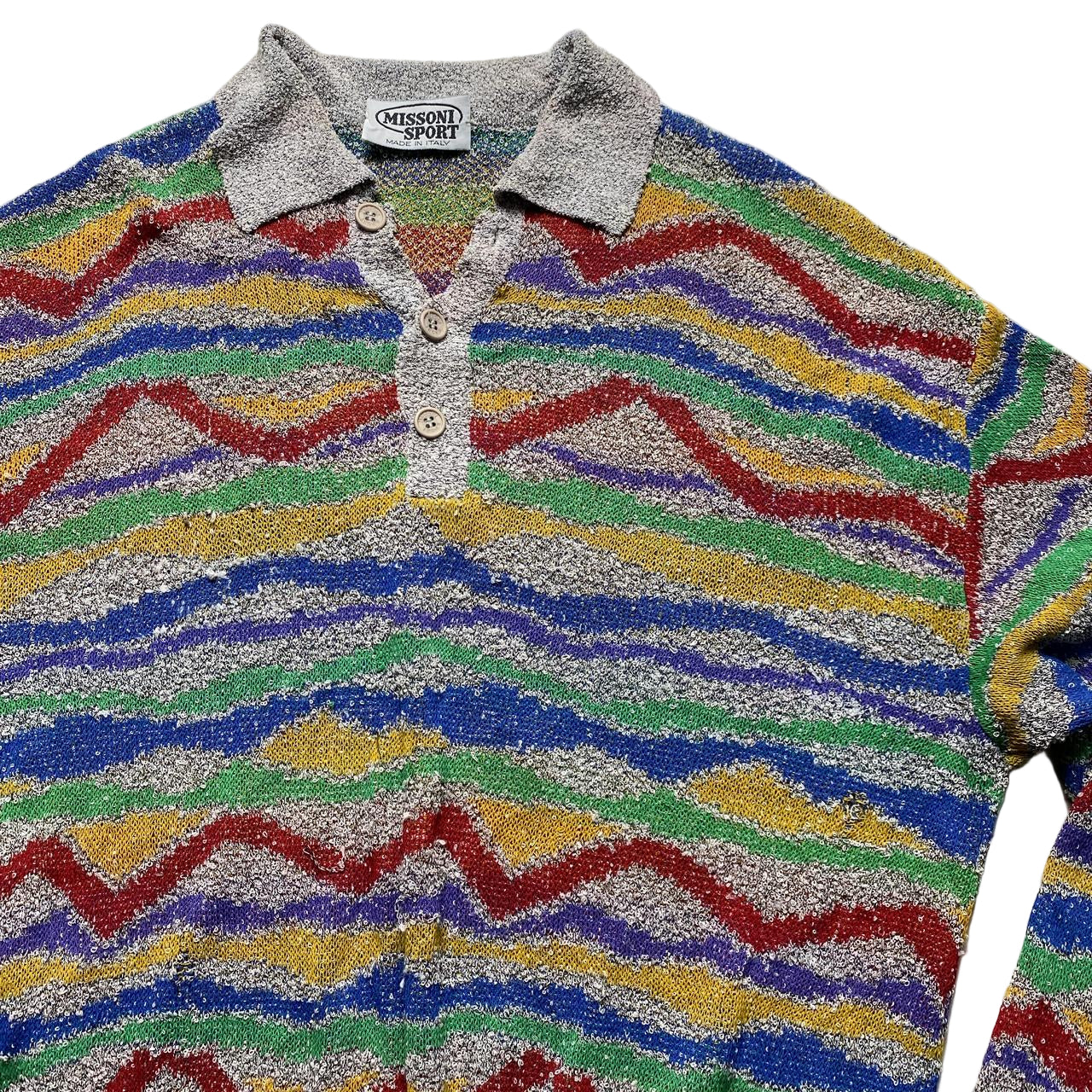 Missoni Sport Vintage Multi Colour Viscose Jumper (S)
