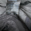 Prada Vintage Grey and Black Zip Jumper (3XL)