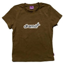 Drama Call Brown Womens T Shirt (M)