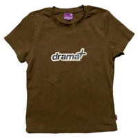 Drama Call Brown Womens T Shirt (M)