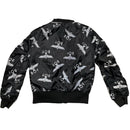 BOY London Black and White Bomber Jacket (XS)