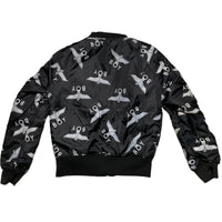 BOY London Black and White Bomber Jacket (XS)