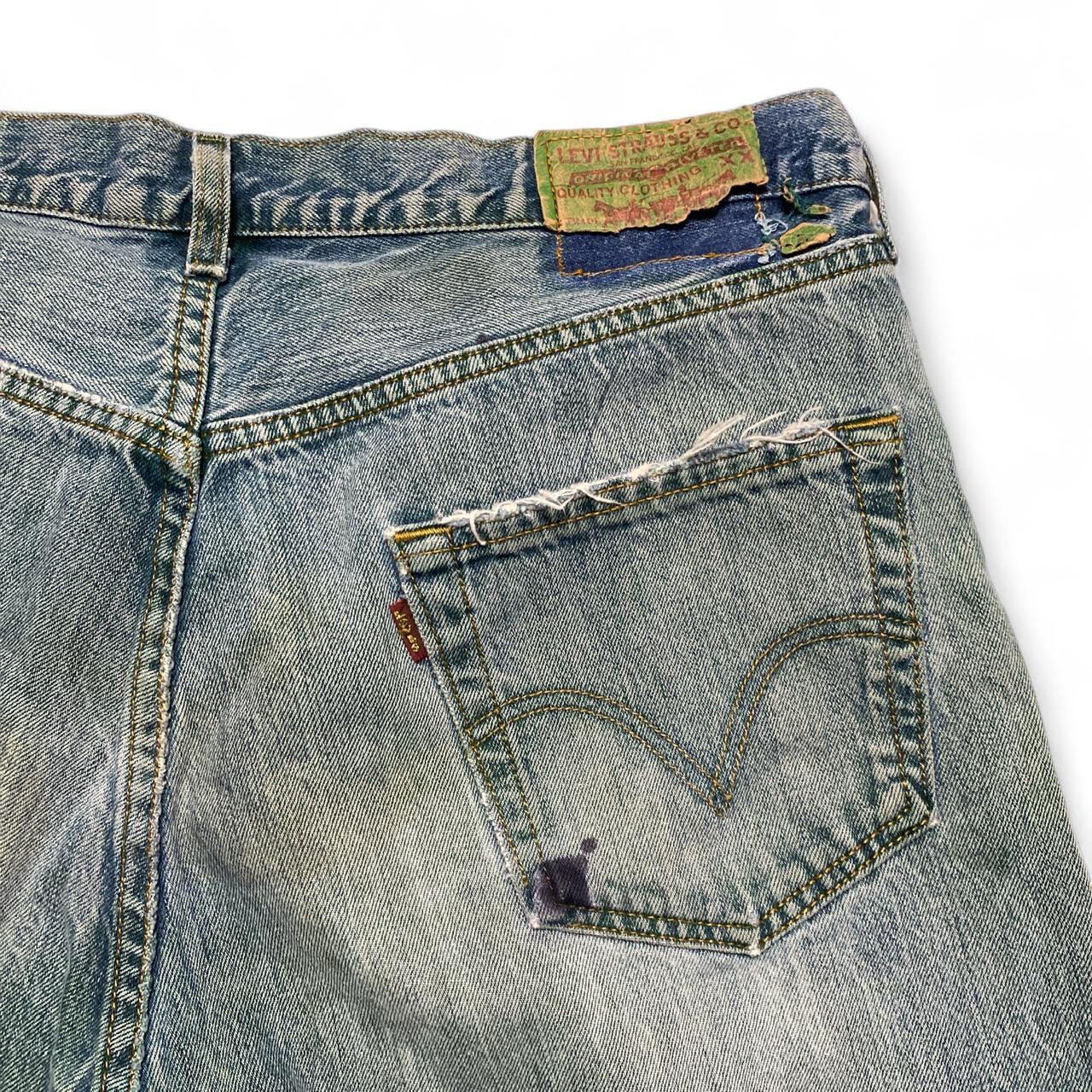 Levis 501 Cut Down Jorts Jean Shorts