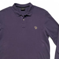 Paul Smith Navy Long Sleeve Polo Shirt (M)