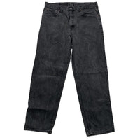Levis 550 Vintage Baggy Dark Grey Jeans (38W)
