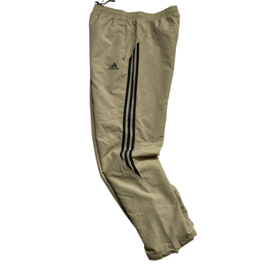 Adidas Vintage Beige Cream Shell Trackpant Baggy Bottoms (M)