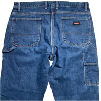 Dickies Vintage Navy Baggy Carpenter Jeans (36W)