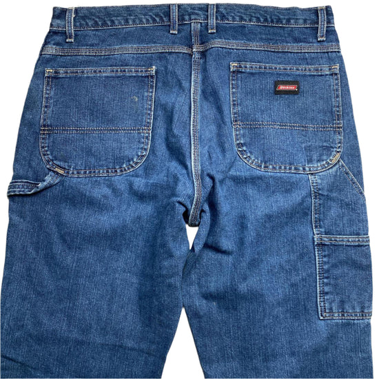 Dickies Vintage Navy Baggy Carpenter Jeans (36W)