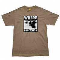 Where Protection Golf Wang Brown T Shirt (M)