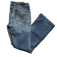 Levis 572 Bootcut Vintage Light Blue Womens Jeans (32W)