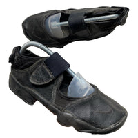 Nike Air Rift Black Leather Non Tabi Split Toe (UK 5.5)