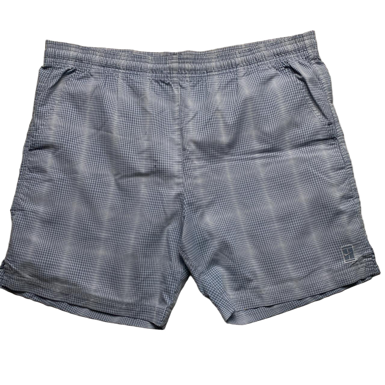 Nike Tennis Vintage Blue and White Shorts (36W)