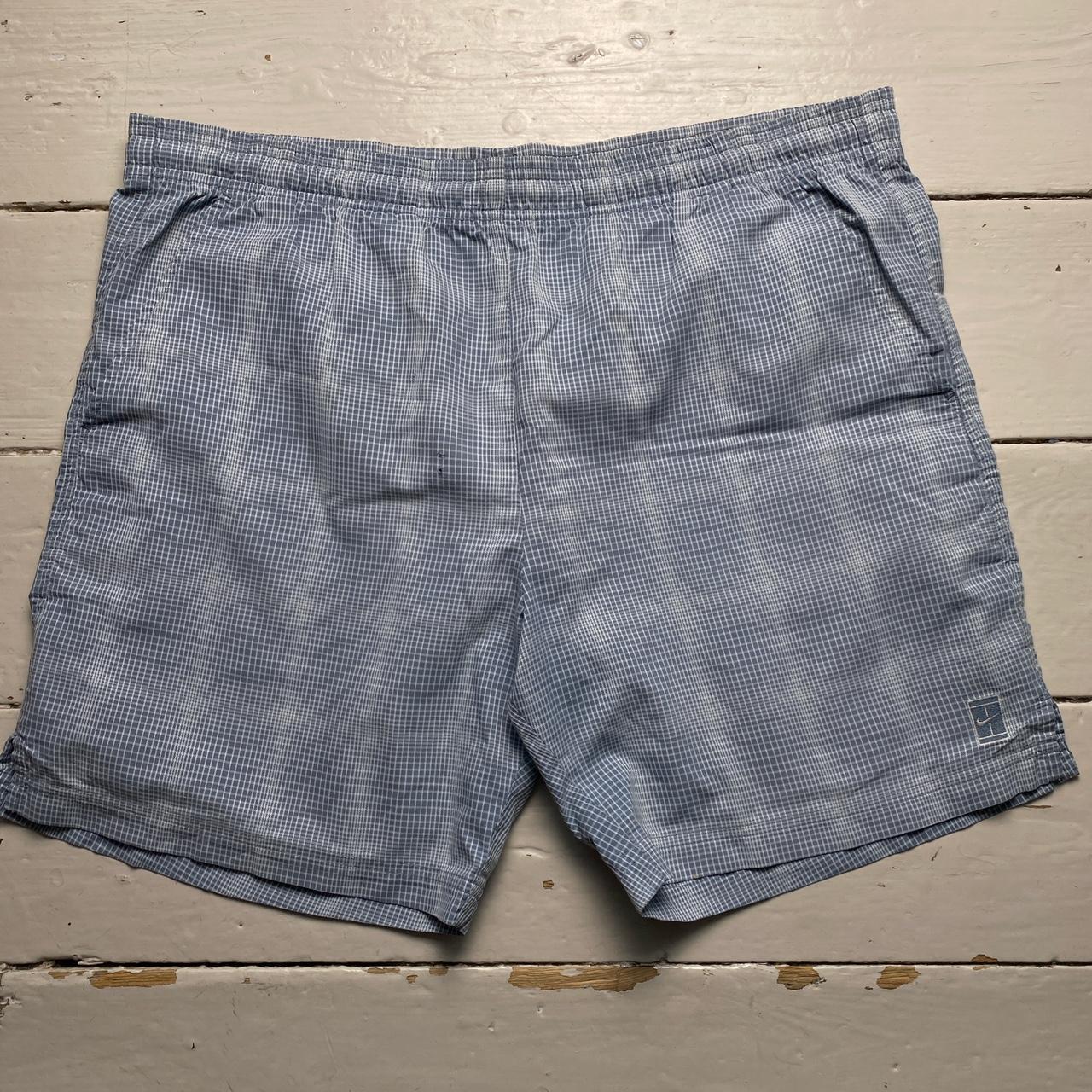 Nike Tennis Vintage Blue and White Shorts