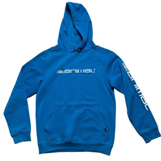 Animal Blue and White Hoodie (S)