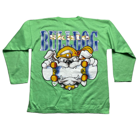 Bulldog Skate Vintage 90’s Green Jumper (L)