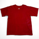 Adidas Vintage y2k Red and White T Shirt (M)