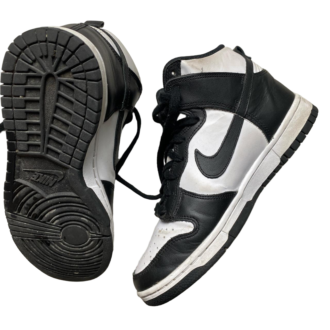 Nike Dunk High Panda Black and White (UK 5)