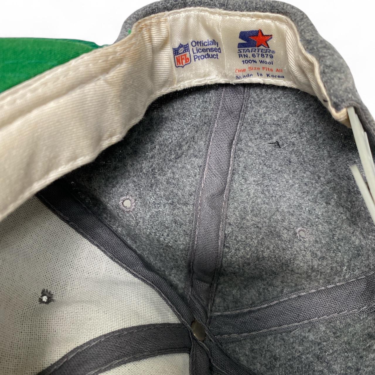 New York Jets 90’s Vintage Snapback Cap Grey and Green