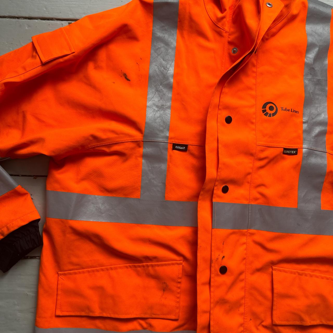 Tube Lines London Underground Cordura Hi Vis Jacket