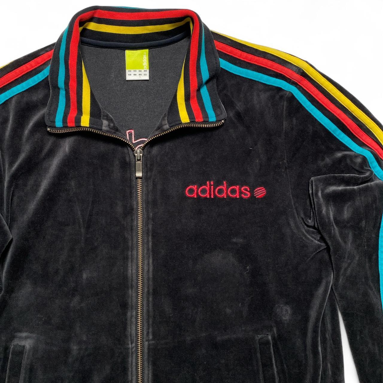 Adidas Originals Rasta Velour Tracksuit Jacket