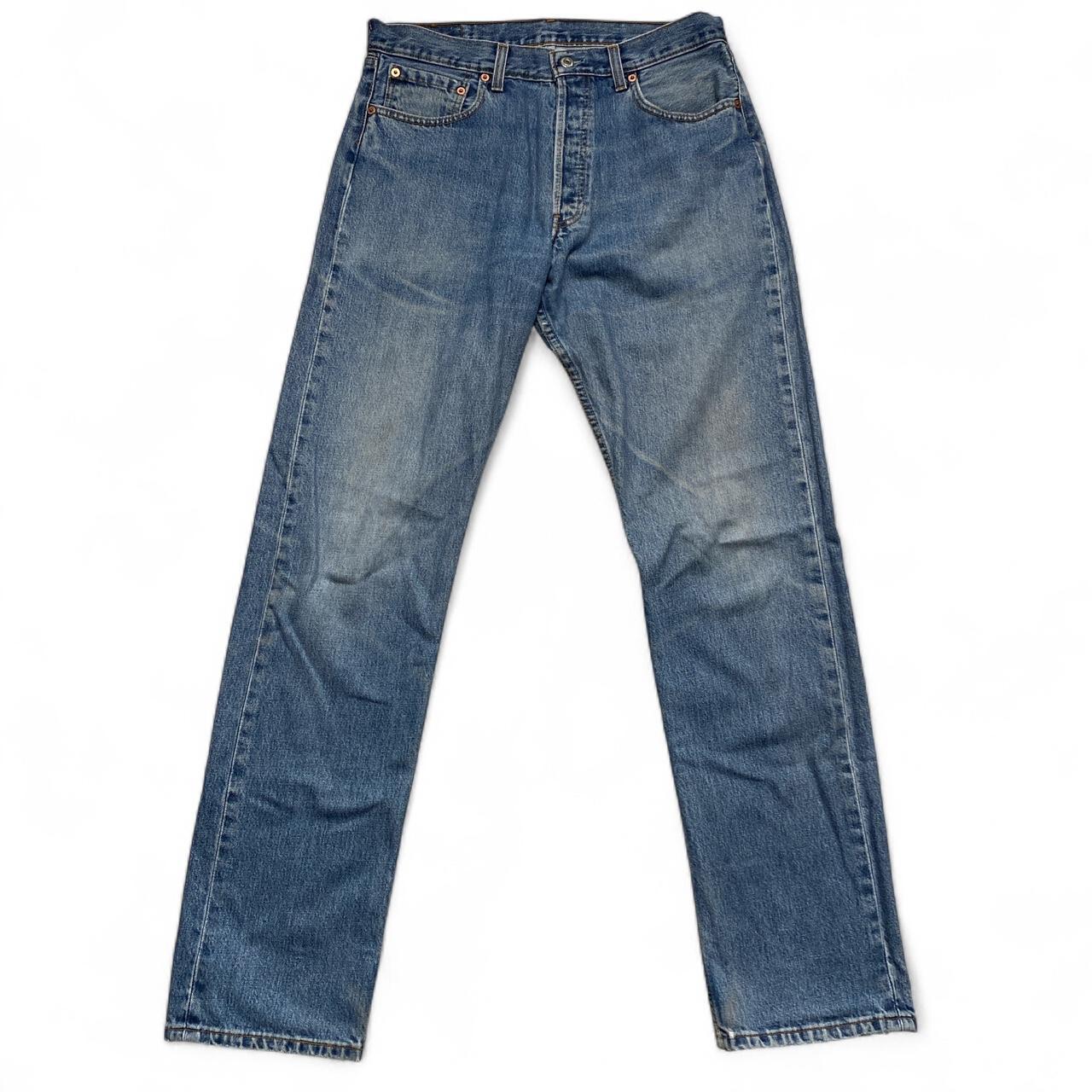 Levis 517 06 Vintage Light Blue Baggy Jeans (34W)