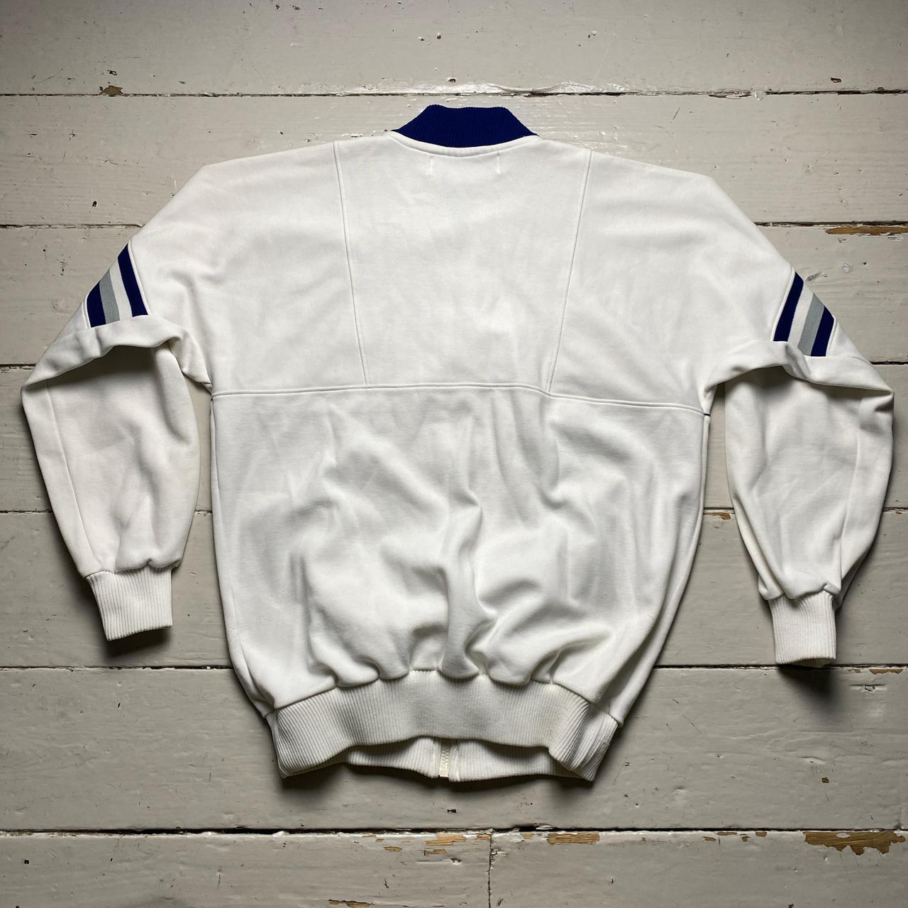 Vintage 80’s White and Blue Trakman Tracksuit Jacket