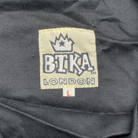 BTKA London Black and Brown Bomber Jacket (L)